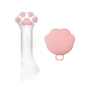 Pet Canned Spoon Jar Opener Puppy FeedingMixing Wet Dry Cat Dog Accessories FeederShovel Tableware Multifunction Pet CannedSpoon Jar Opener Puppy (Option: Scoop lid spatula)