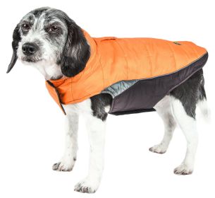 Helios Hurricane-Waded Plush 3M Reflective Dog Coat w/ Blackshark technology (size: X-LARGE)