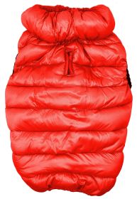 Pet Life 'Pursuit' Quilted Ultra-Plush Thermal Dog Jacket (Color: Red, size: X-LARGE)