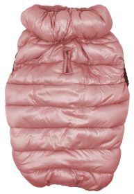 Pet Life 'Pursuit' Quilted Ultra-Plush Thermal Dog Jacket (Color: Pink, size: X-LARGE)